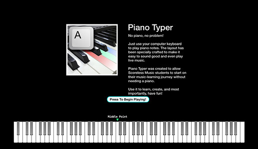 Piano Typer Splash