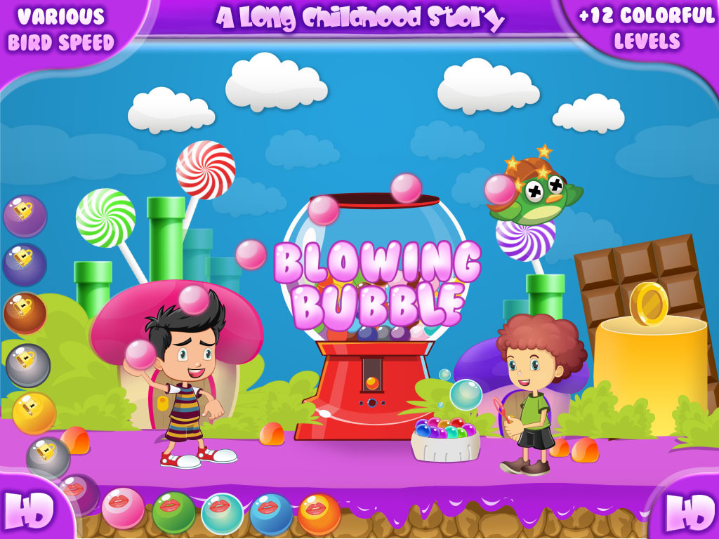 blowing bubble games