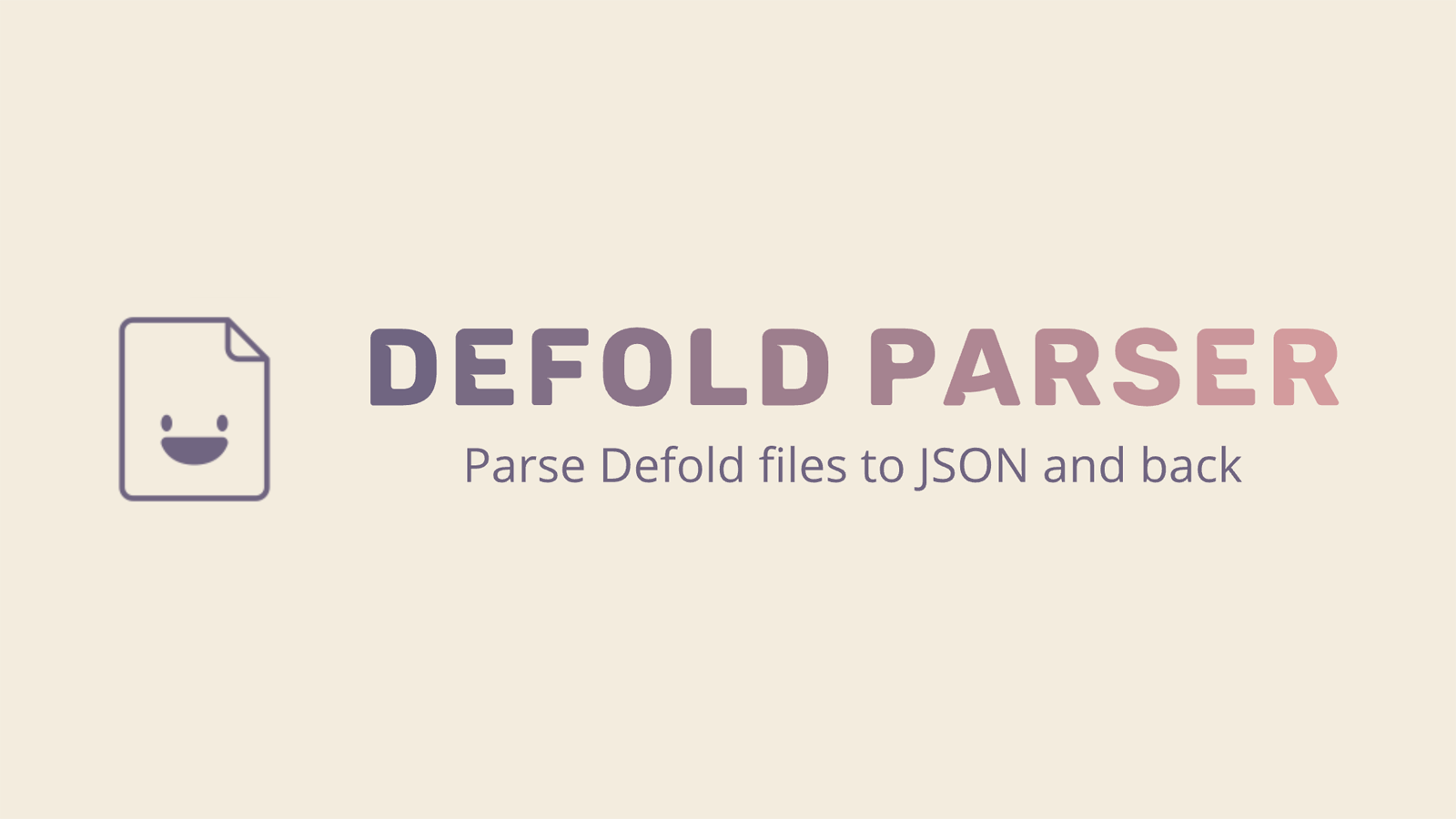 Defold Parser | Node module - The Defoldmine - Defold game engine