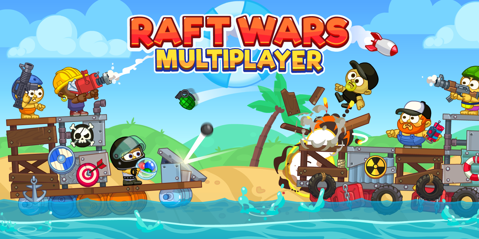 RAFT WARS - Play Online for Free!