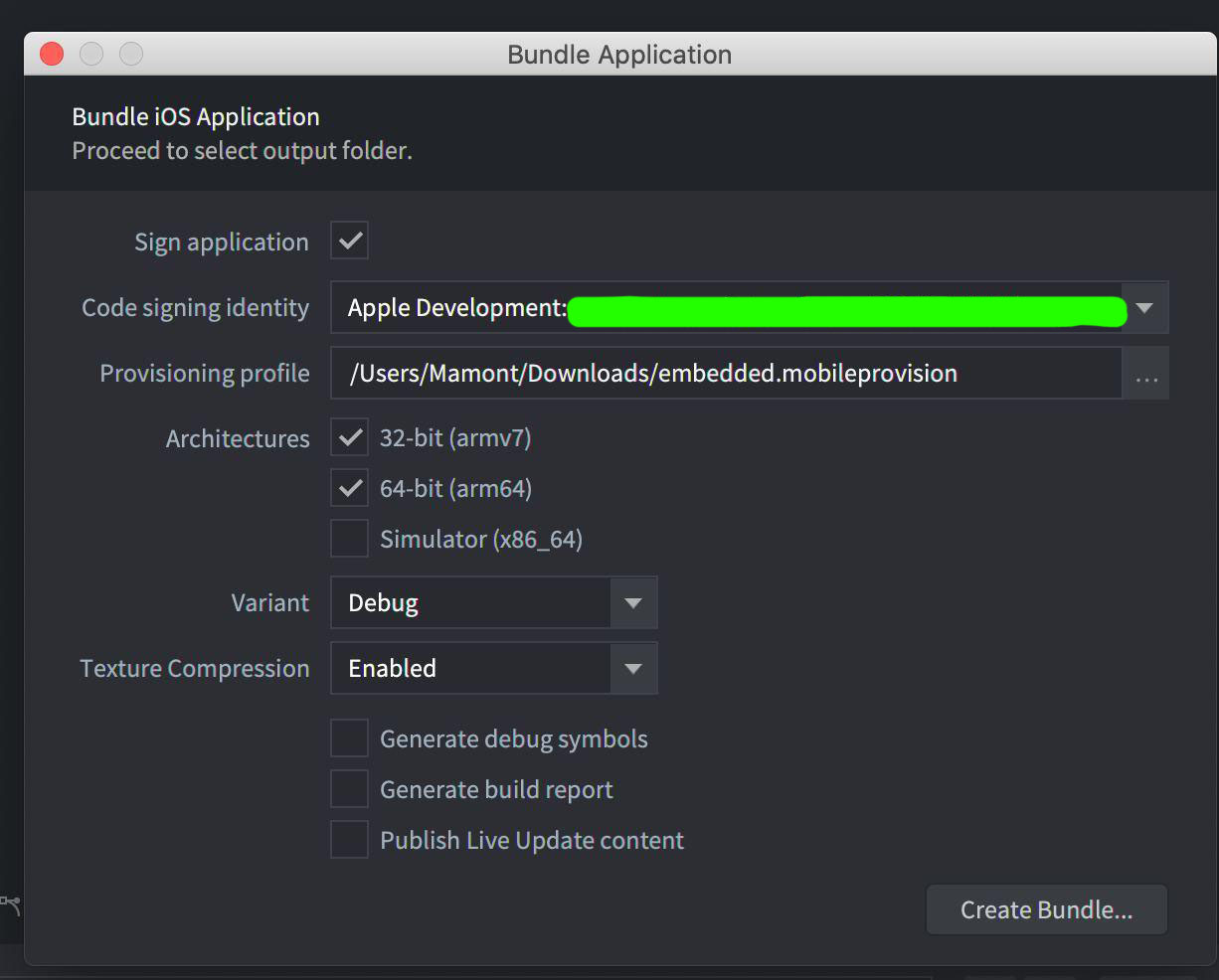 xcode unable to install app