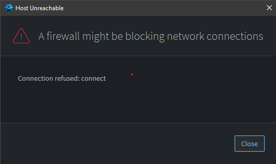 firewall problem